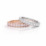 Cubic Zirconia Eternity Ring