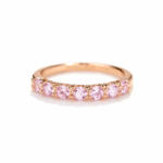 Rosé Blush Eternity Ring