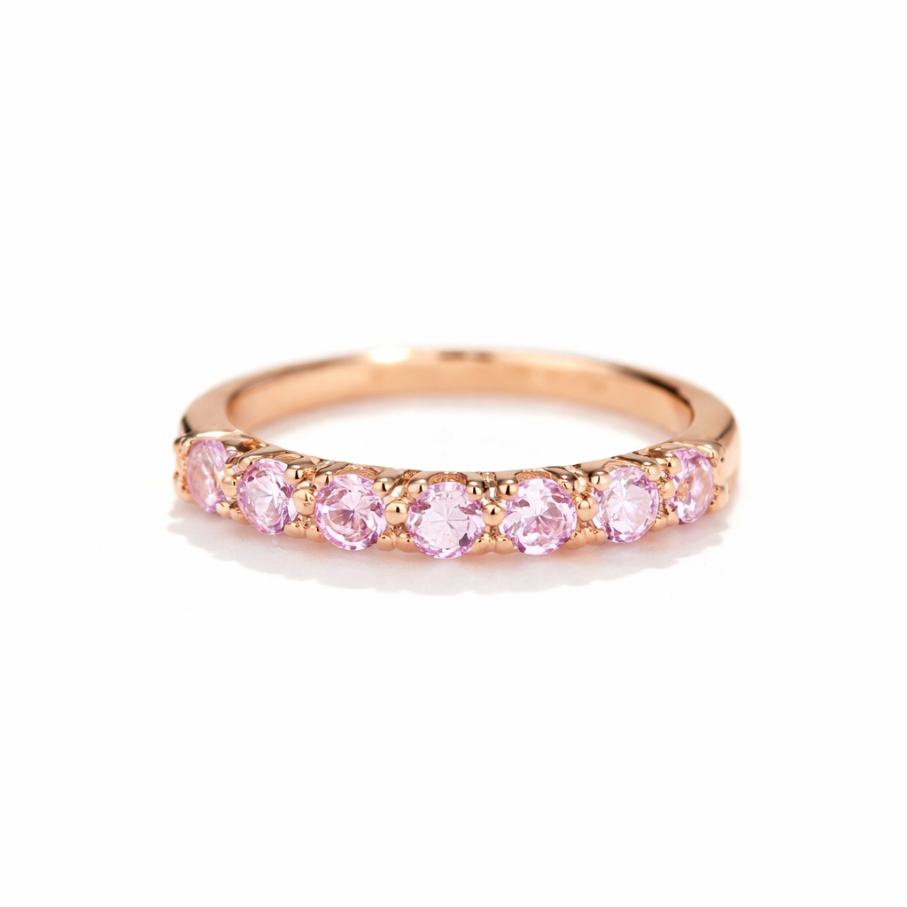 Rosé Blush Eternity Ring