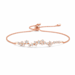 Aurélia Champagne Moissanite Bracelet