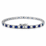 Aurélia Azure & Ice Tennis Bracelet