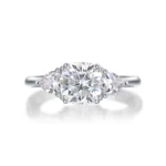 Solenne – Cushion Moissanite Ring