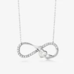 Éternelle Heart Infinity Necklace