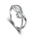 Eterna – Infinity Embrace Sterling Silver Ring