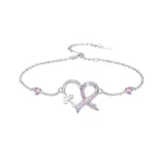 Éire Blessing — Holy Communion Heart & Cross Bracelet