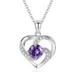 Seraphina – Radiant Heart Crystal Necklace