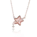 Stellar Whispers Star Pendant Necklace