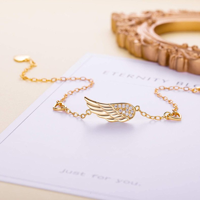 Serenelle Angel Wing Bracelet - Image 2