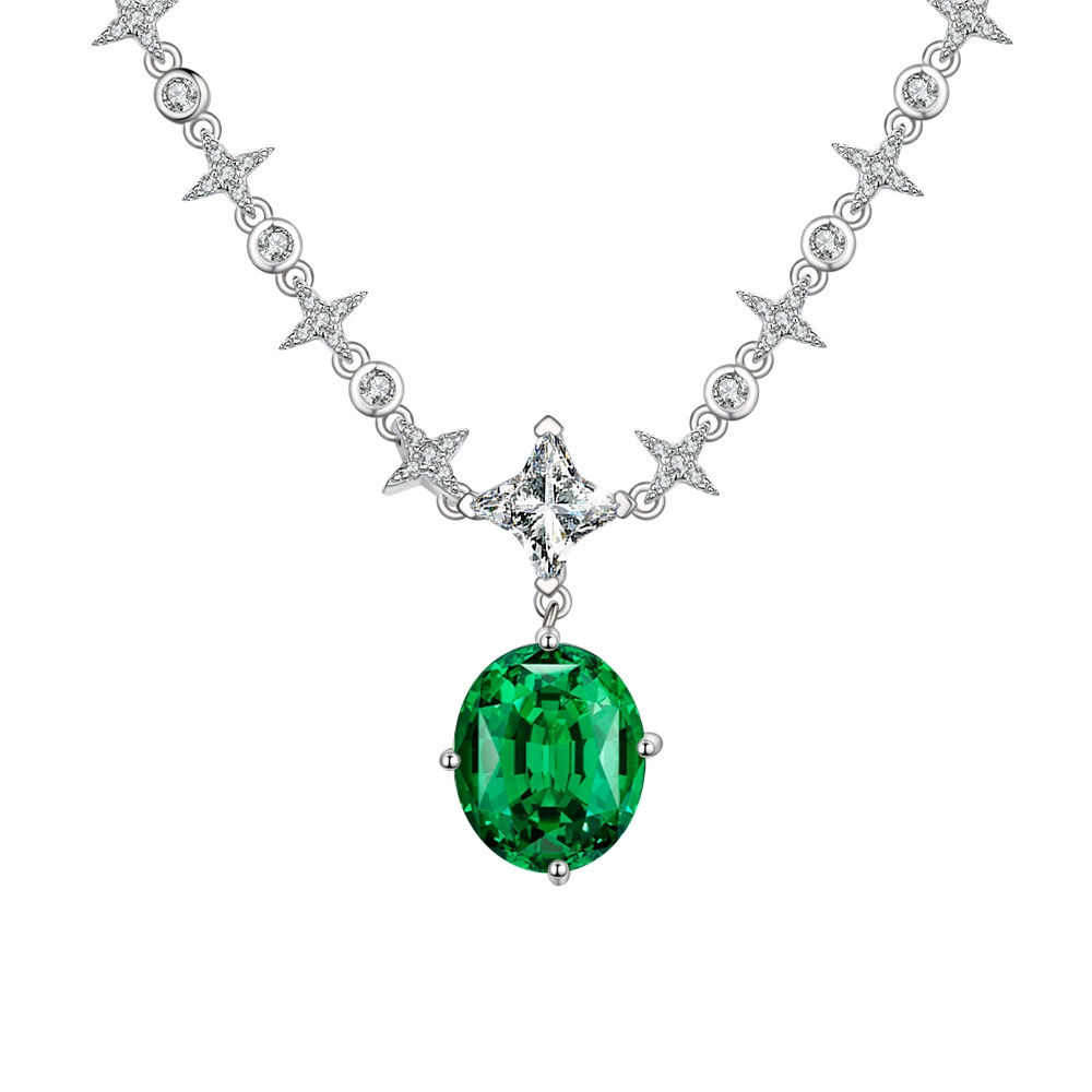 Grace Series Emerald Necklace