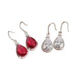 Seraphine Teardrop 925 Silver Earrings