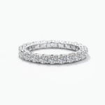 Elegant 925 Silver Moissanite Ring