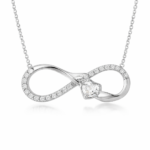 Éternelle Heart Infinity Necklace