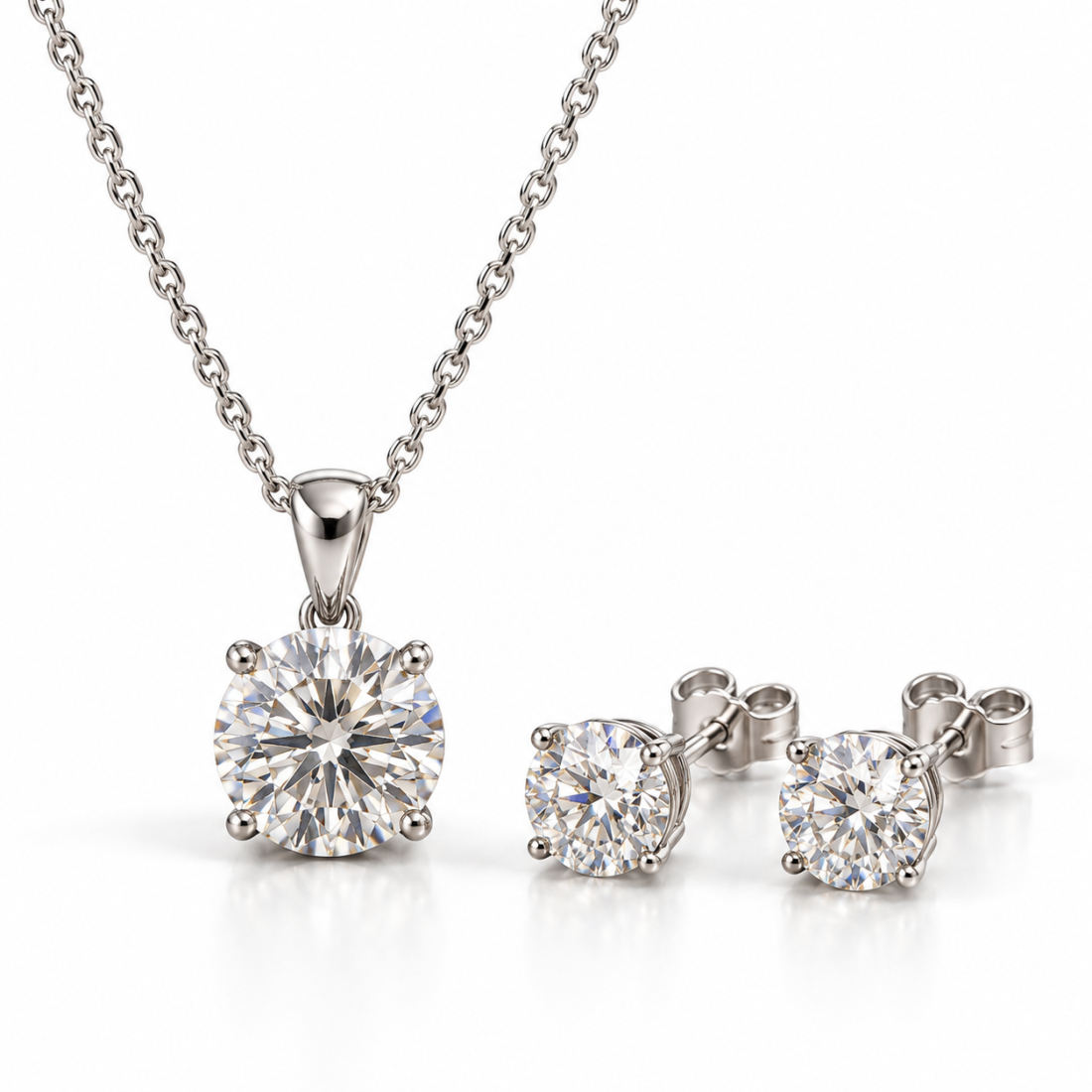 The Moissanite Gift Set